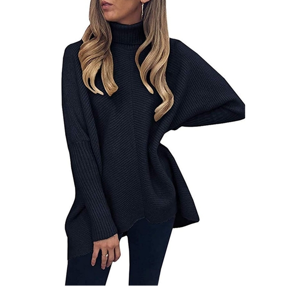 🌟Best Seller🌟 Batwing Turtleneck Sweater - Picture 3 of 8